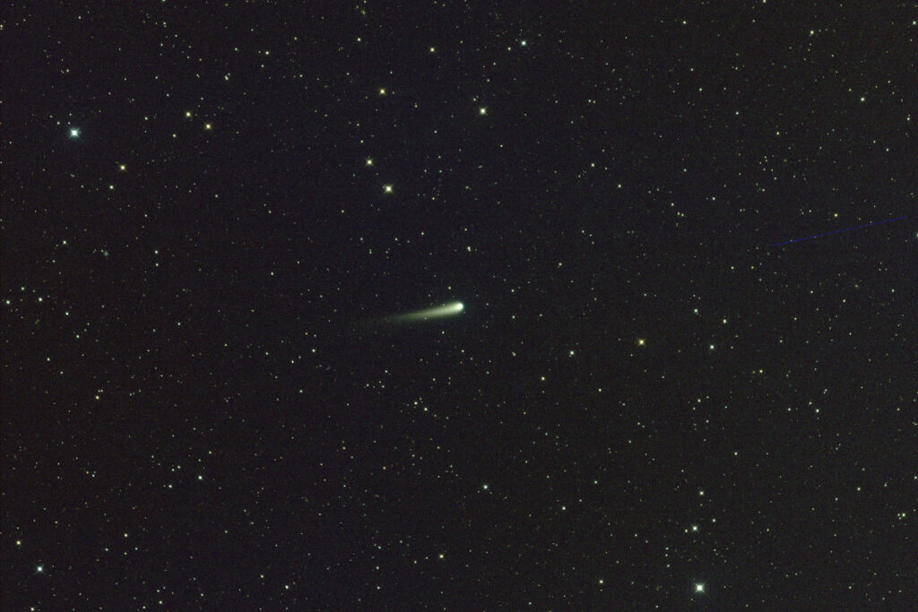 Comet C2023-A3 photographed on June 6, 2023 by the Münster AiM team. © Paul Breitenstein, AiM