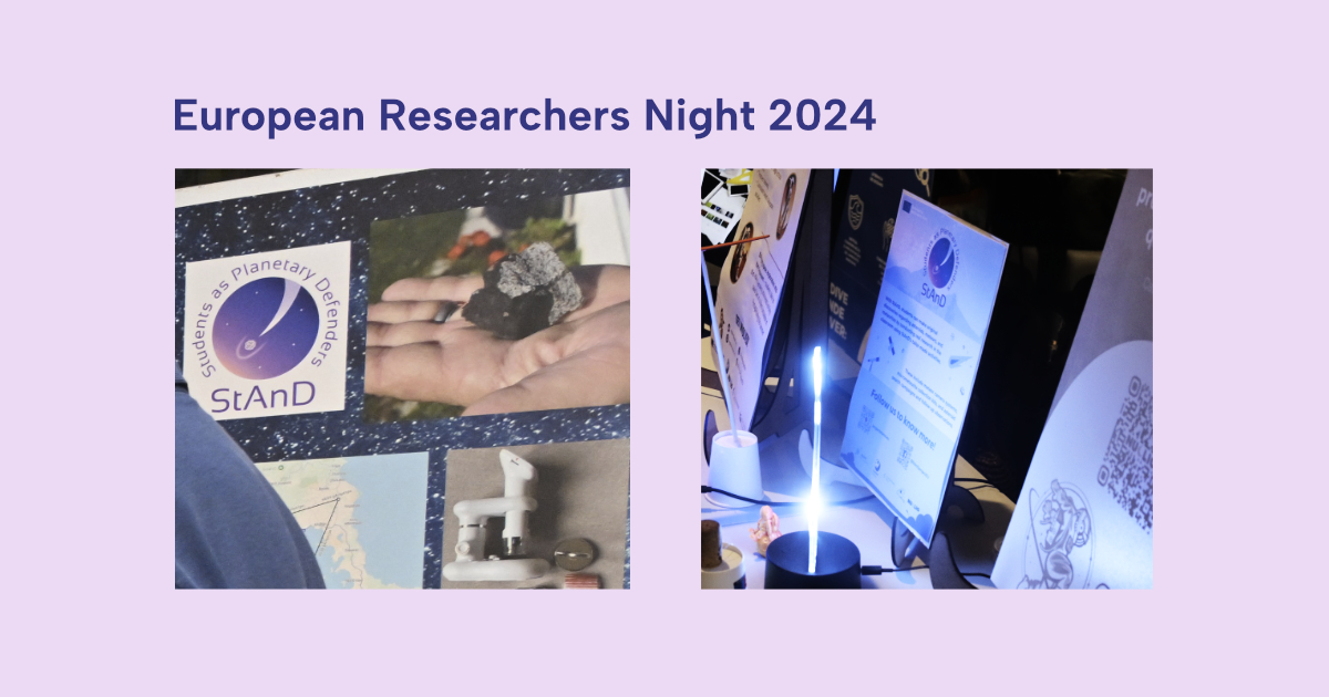 StAnD featured at the European Researchers Night 2024