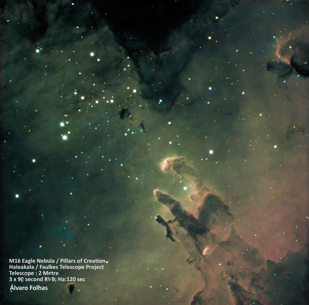 Pillars of Creation. Credit: Álvaro Folhas