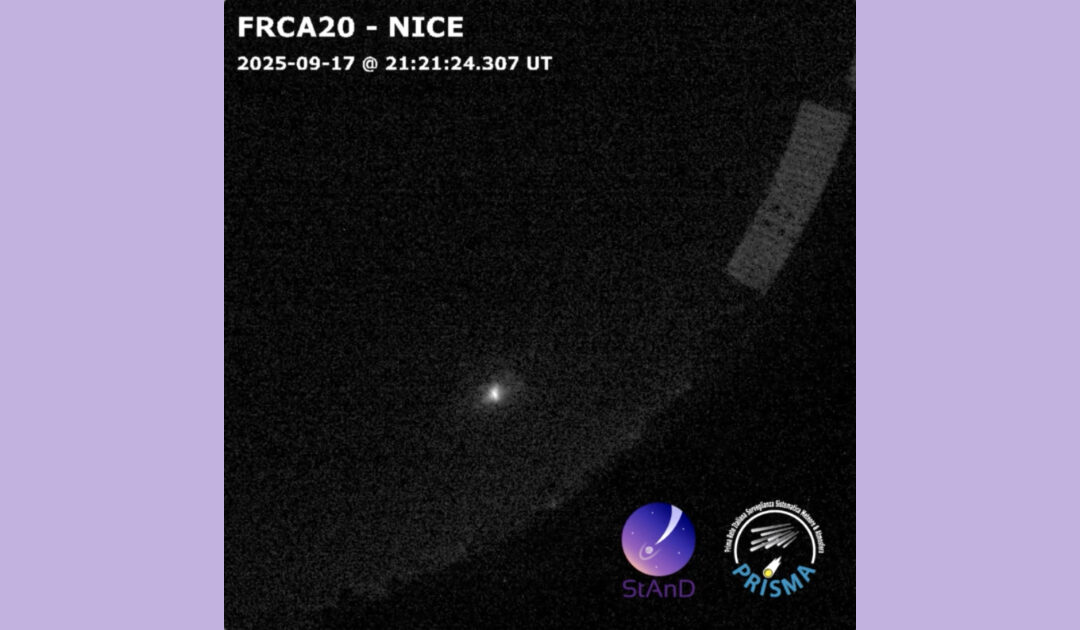 First Fireball Captured by StAnD Camera!