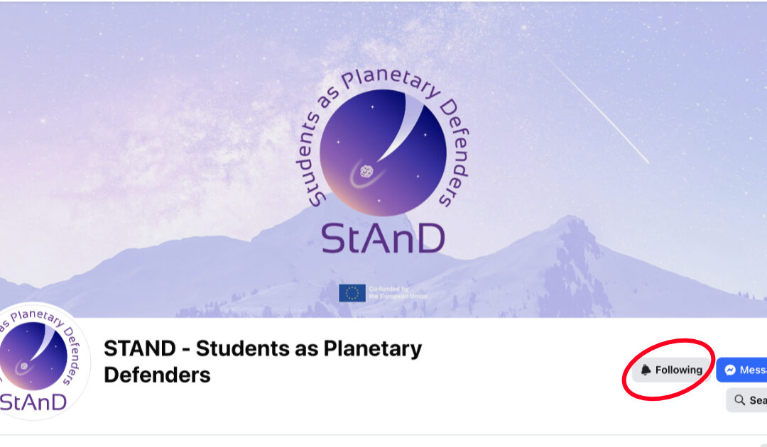 Stay Up to Date with StAnD Social Media