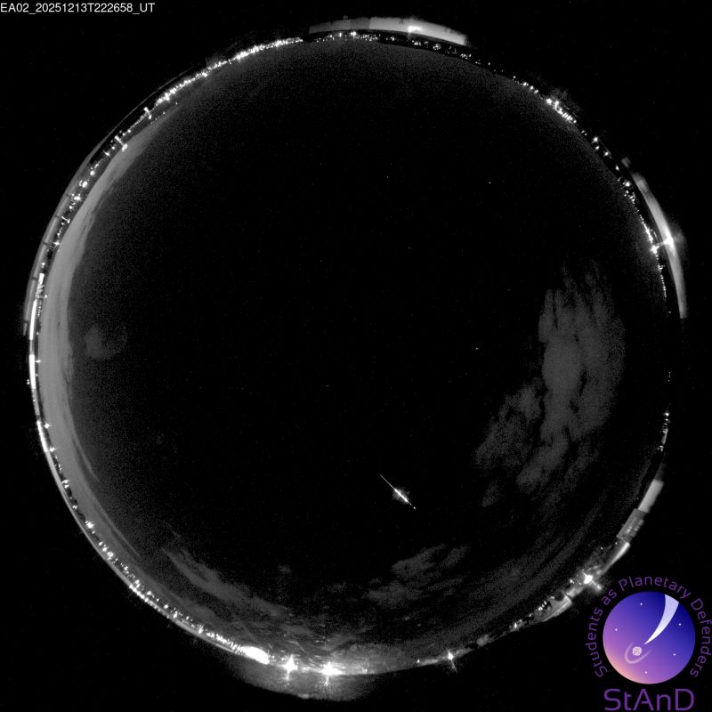 EA camera 'first light'