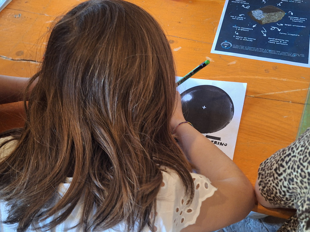 Participants of all ages tried their hand at locating sites to recover meteors by triangulating their trajectories